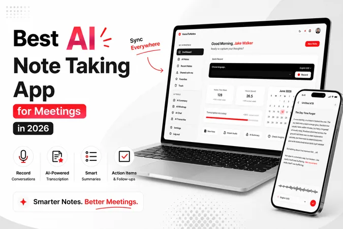 I Tried 7 AI Note Taking Apps for Meetings in 2026 (Real Test Results)